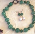 collana giada verde 